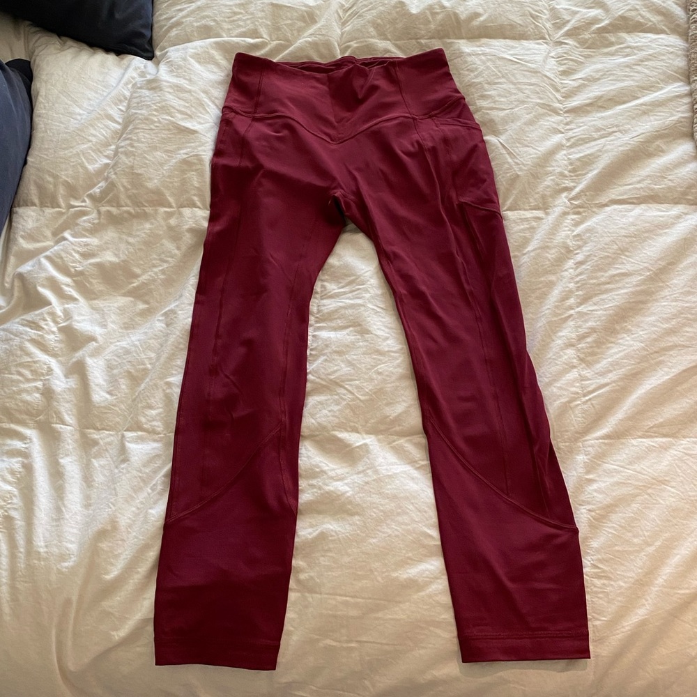 Lululemon Fast and Free 25” running leggings
